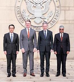 Quad ambassadors hold rare publicised meeting in China