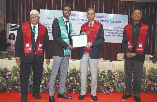 National Institute of Bank Management (NIBM) is creating management professionals specialized in Banking and Finance Roles