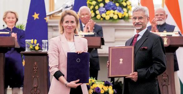 India, EU seek to reduce strategic dependencies amid uncertainty