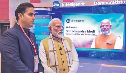 India's Al moment gets real as celebrities, robots share space