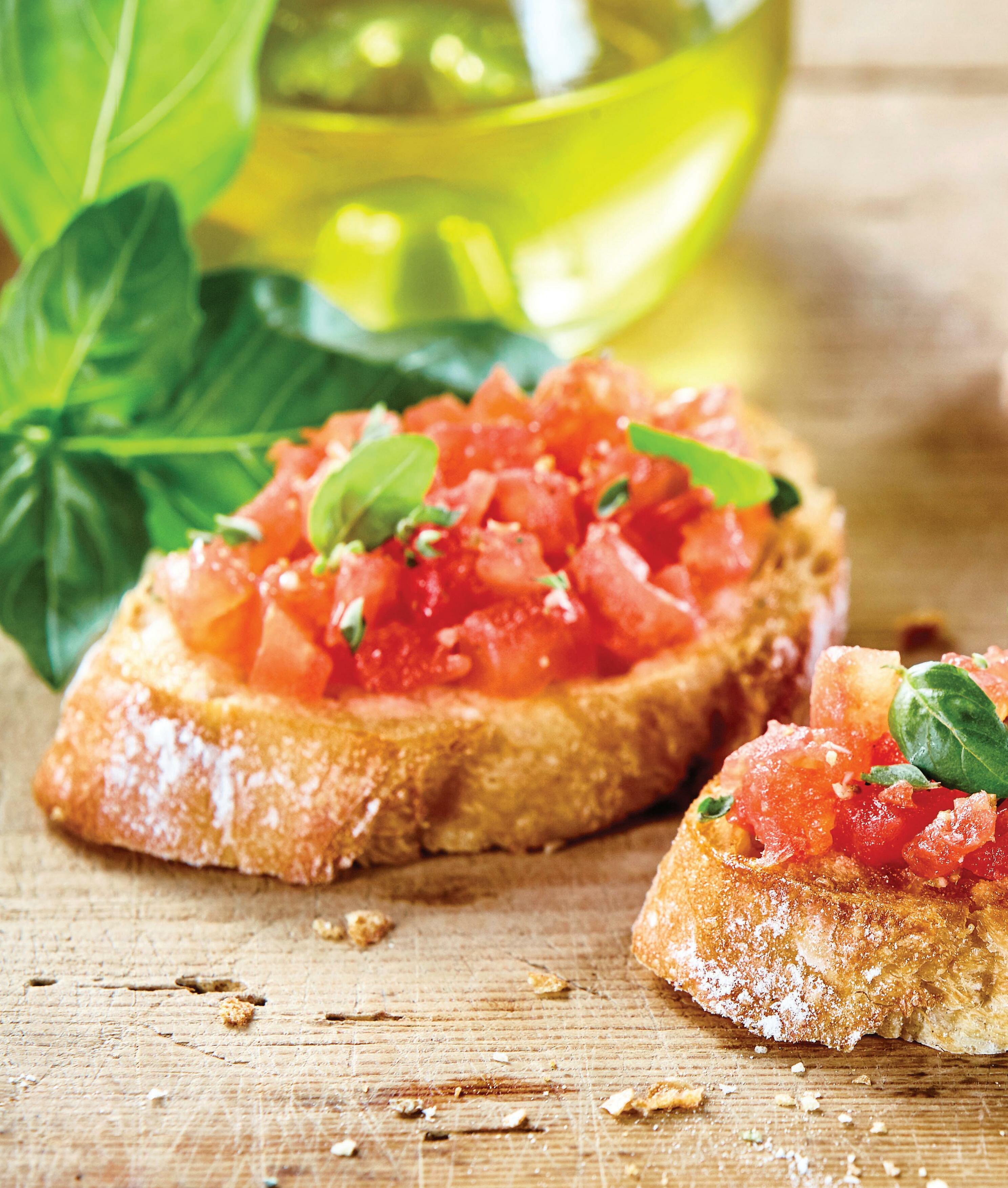 Fermented Bruschetta