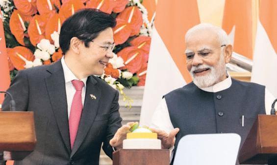 भारत-सिंगापुर के बीच हुए 5 समझौते