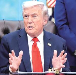 350% टैरिफ बढ़ाने की धमकी दी थीः ट्रंप