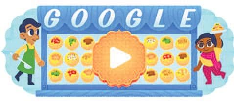 Google Doodle celebrates pani puri with an interactive game 