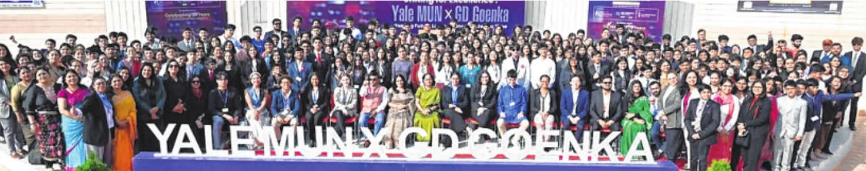 GD Goenka School-Yale varsity organise Model United Nations