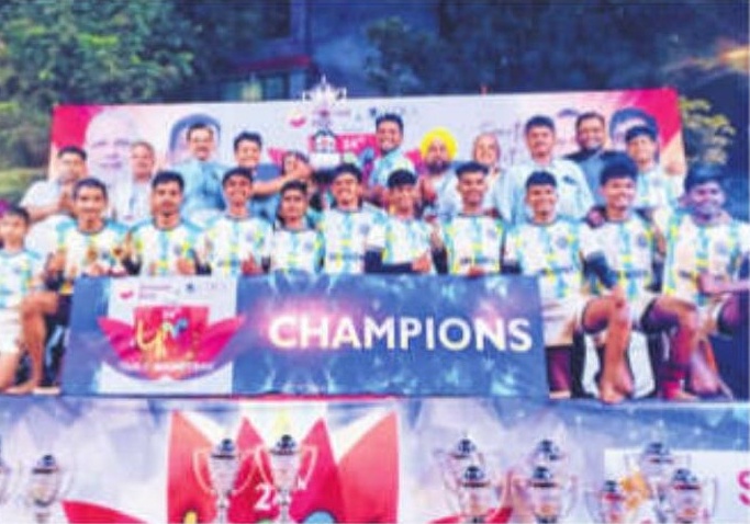 Jay Bajrang Champs in Kabaddi Spardha