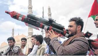 Houthis attack US warships