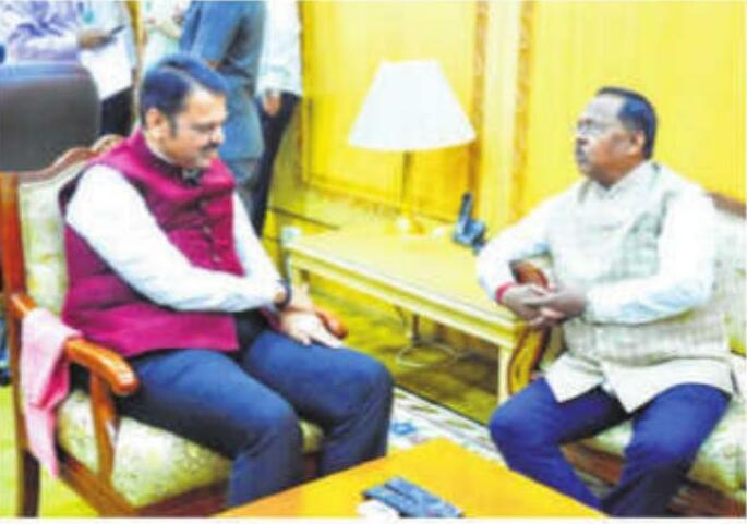 Netam Discusses Wide Range of Development Initiatives With Fadnavis