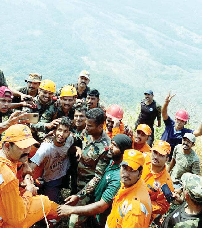 സൈന്യത്തിന്റെ കൈപിടിച്ച് ബാബുവിന് പുനർജന്മം