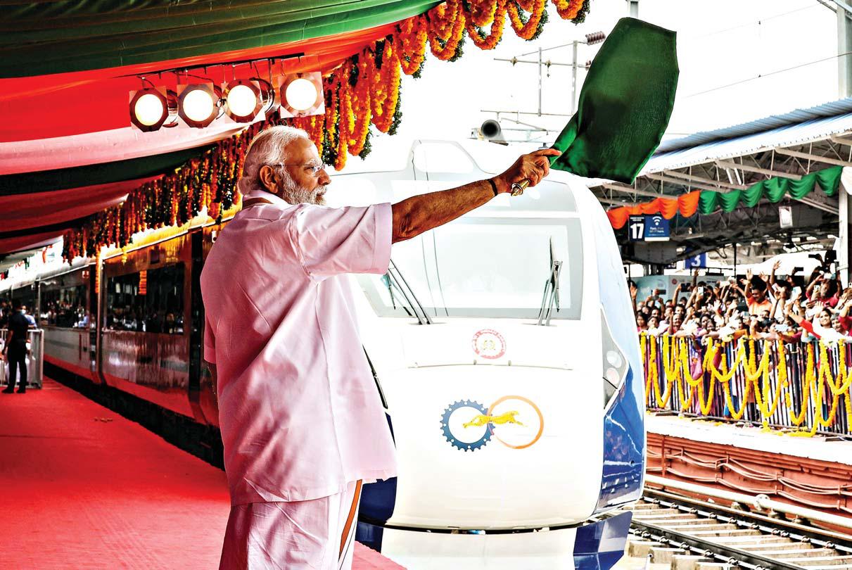 വന്ദേഭാരതിന്റെ യാത്രാസമയം അഞ്ചര മണിക്കൂറാകും