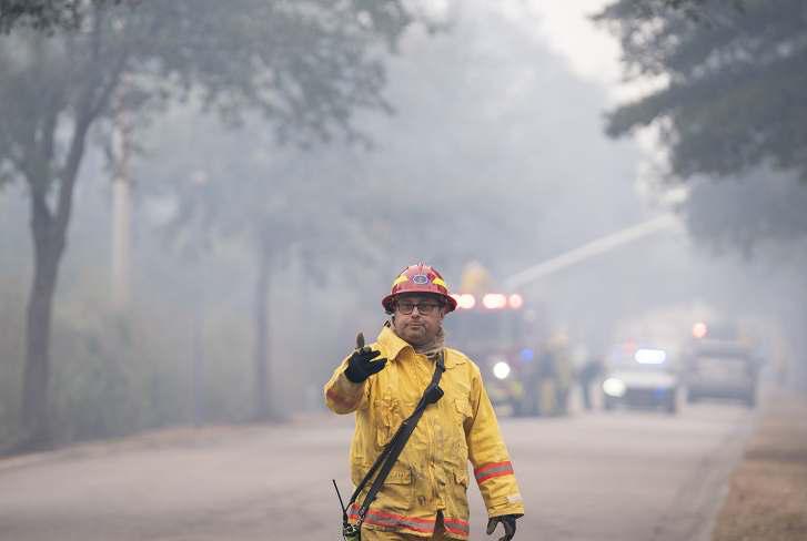 The key factor behind the Carolina wildfires