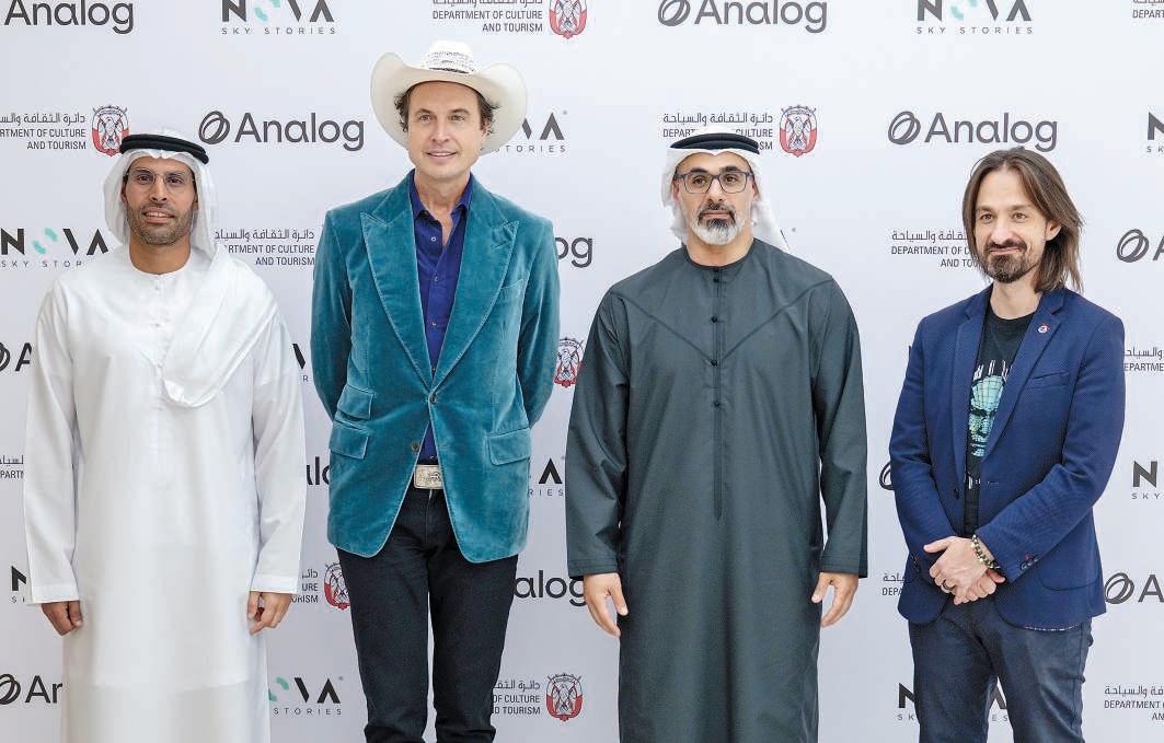Khaled witnesses agreement by DCT Abu Dhabi, Nova Sky Stories, Analog