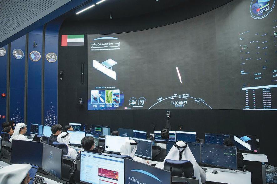 MBR Space Centre receives first signal from Etihad-SAT
