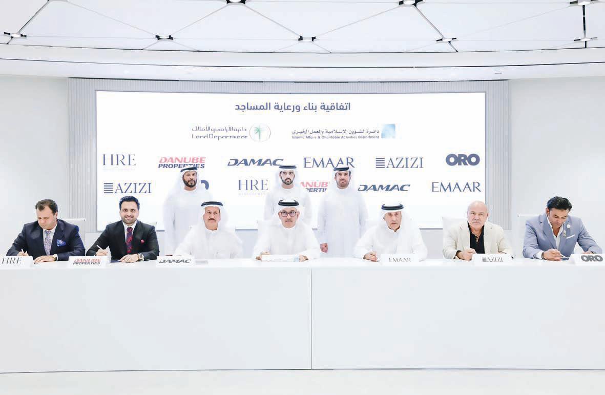 Top property developers praise Hamdan's mosque initiative