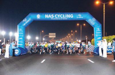 Ebtissam, Hassan shine in NAS cycling event