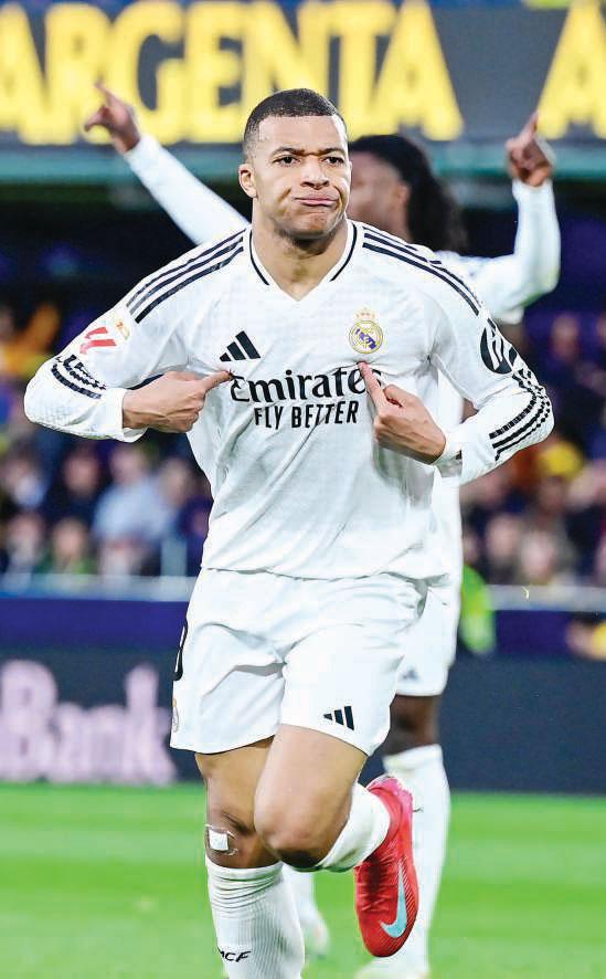 Bilbao pip Sevilla, Mbappe propels Real to top, Betis and Mallorca post facile victories