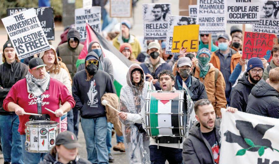 Lawsuit filed to block Trump deportations of protesters