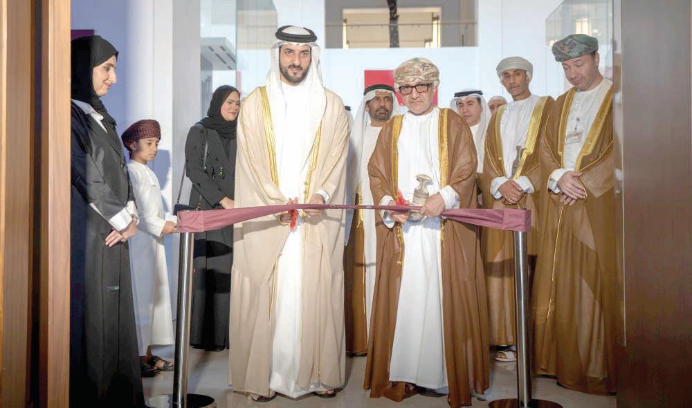 Sultan Bin Ahmed attends opening of Oman exhibition