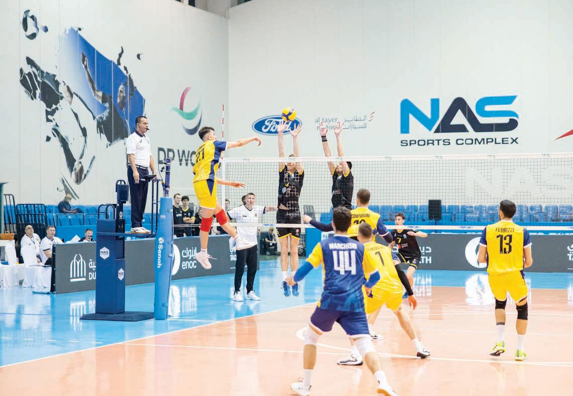 Dr Neyadi graces NAS Sports Tournament, Al Hilal reach Volleyball C’ship semi-final