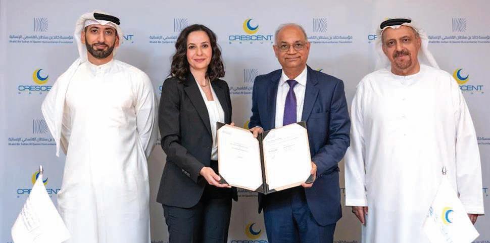 Firms team up to empower vulnerable children