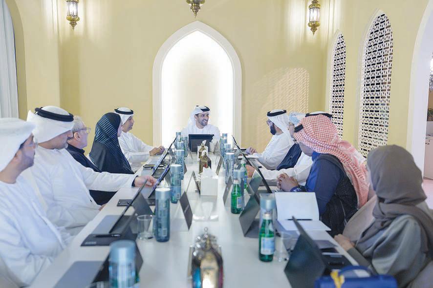 Sultan Bin Ahmed attends Communication Talk Forum