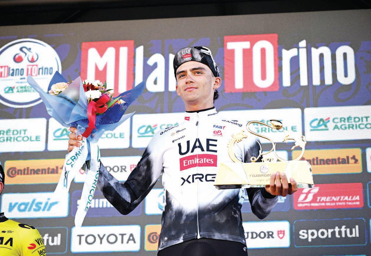 UAE Team Emirates-XRG's Del Toro claims victory at Milano-Torino