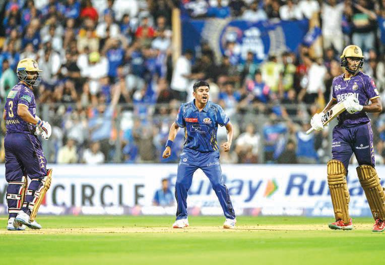Debutant Kumar, Rickelton lead MI to first IPL win of the season
