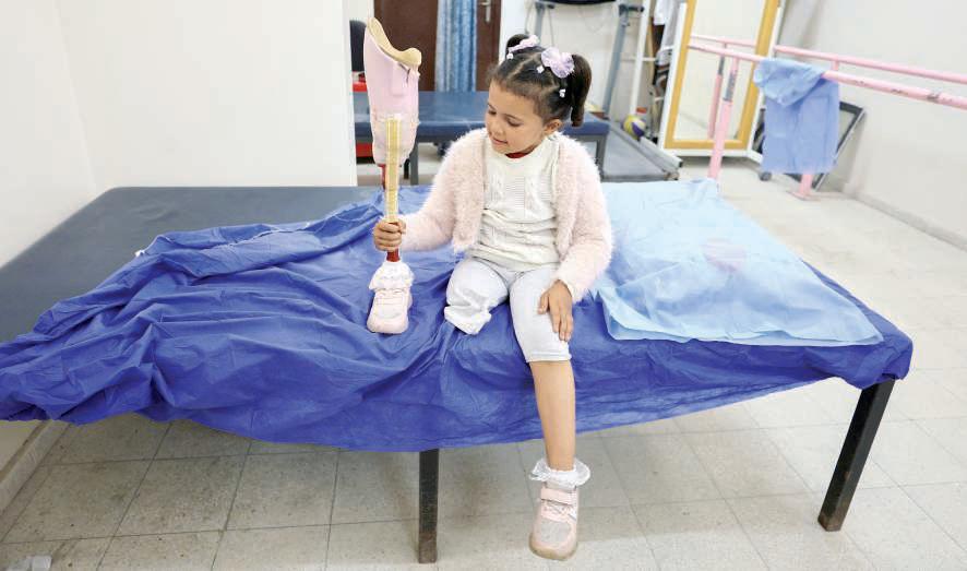 Gaza amputees face life in war zone with little hope