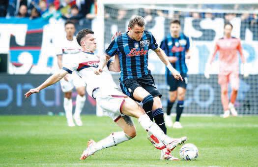 Atalanta east past Bologna, Juve overcome lowly Lecce