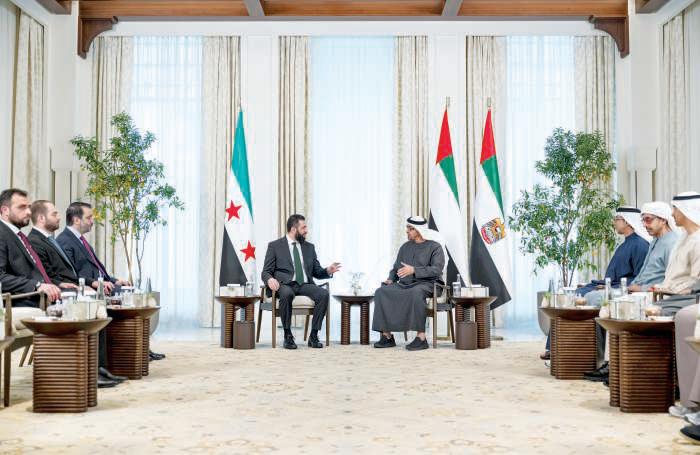 UAE, Syrian Presidents take up relations and regional matters