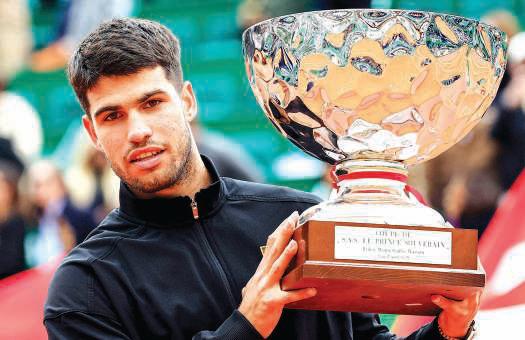 Carlos mauls crestfallen Musetti, claims Monte Carlo Masters crown
