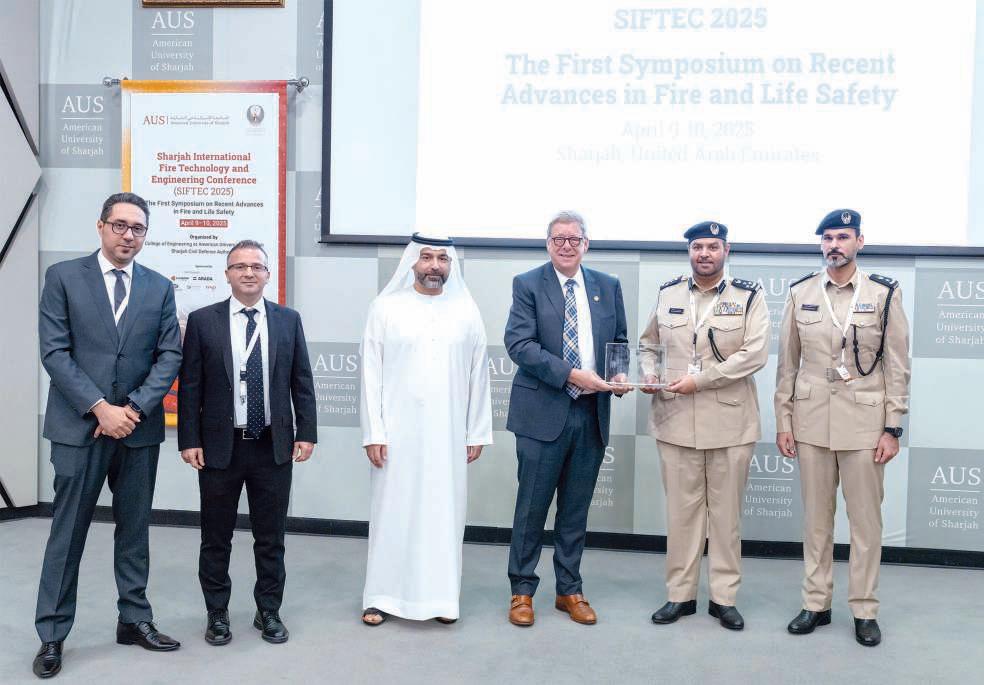AUS, Sharjah Civil Defence talk AI’s role in fire safety