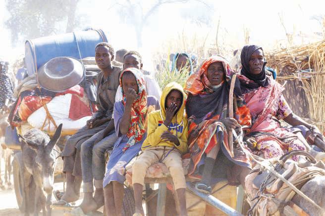 Survivors describe attack on Sudan camp