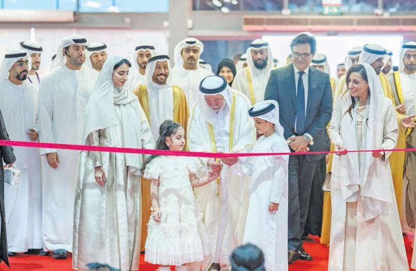 Sultan inaugurates Sharjah Children's Reading Festival