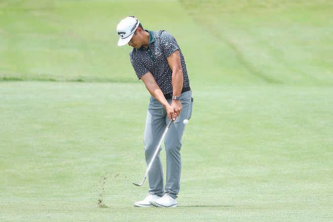 Velo and Salinda fire record 58 to take lead at PGA Zurich Classic