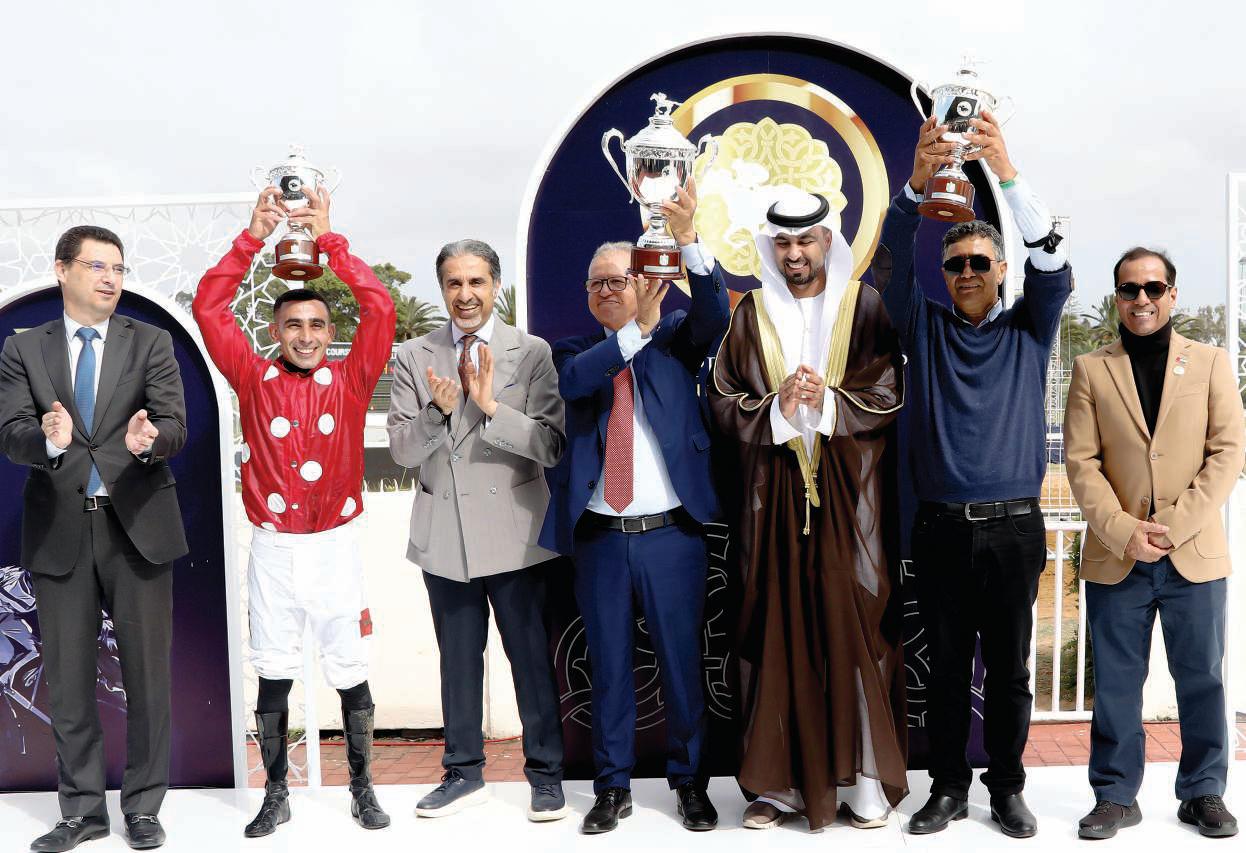 Buraak wins 2nd leg of UAE President's Cup for Purebred Arabian Horses in Morocco