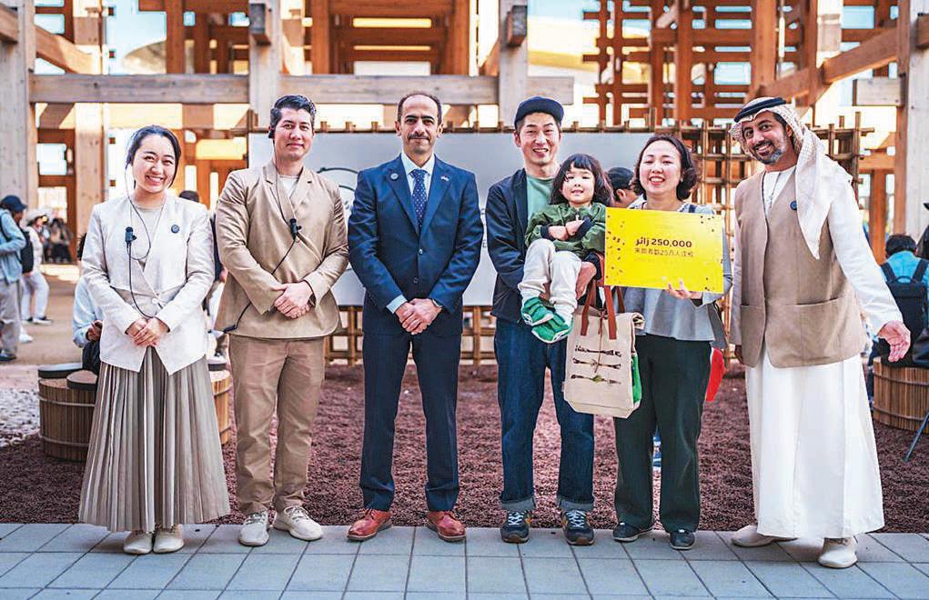 UAE Pavilion welcomes 250,000th guest at the Expo 2025 in Japan