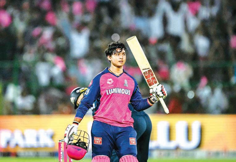 Suryavanshi's ton keeps Rajasthan alive with 8-wicket Gujarat romp