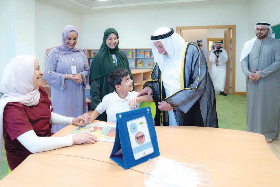 Sharjah Ruler opens new buildings of SCHS in Barashi