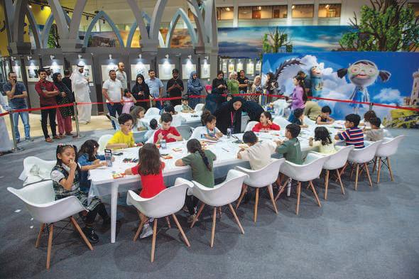 Young minds learn illustration techniques