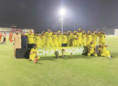 Team AD win D50 title, complete ECB triple crown