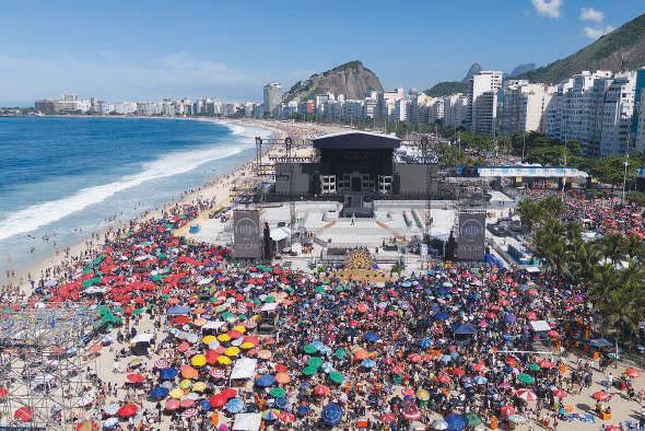 Gaga-mania grips over 1m fans amid free Rio gig