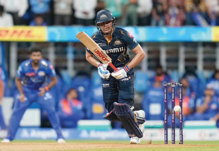 Gujarat end Mumbai Indians' win run in rain-marred thriller