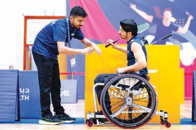 UAE shuttlers impress at Para Badminton event