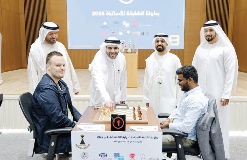 Mamedov becomes Kazakhstan's youngest GM, nine share lead at Sharjah Masters
