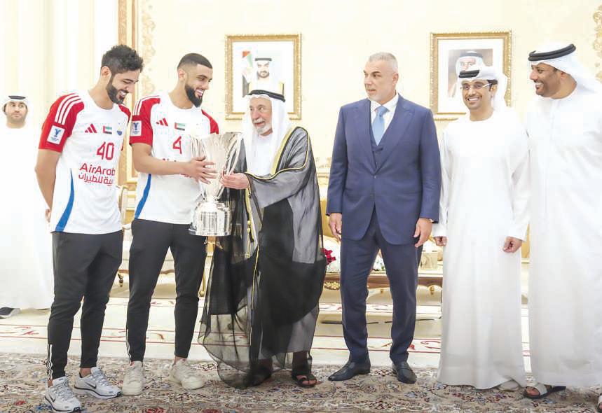 Sheikh Sultan fetes Sharjah FC for ACL 2 feat, grants Dhs20m reward