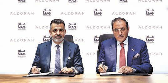 Al Zorah inks land deal with MAG Group