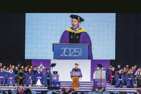 NYUAD celebrates Class of 2025 graduates