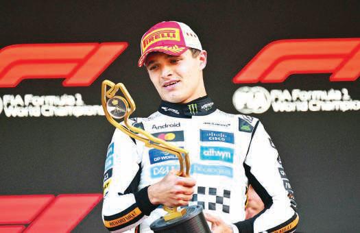 McLaren's Norris notches up second win with maiden victory at Monaco Grand Prix