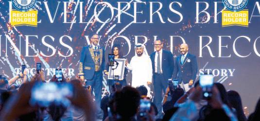 Guinness record for 'largest training session'